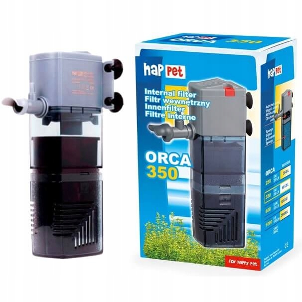 

Happet Orca 350 Filtr wewnętrzny do akwarium 120L
