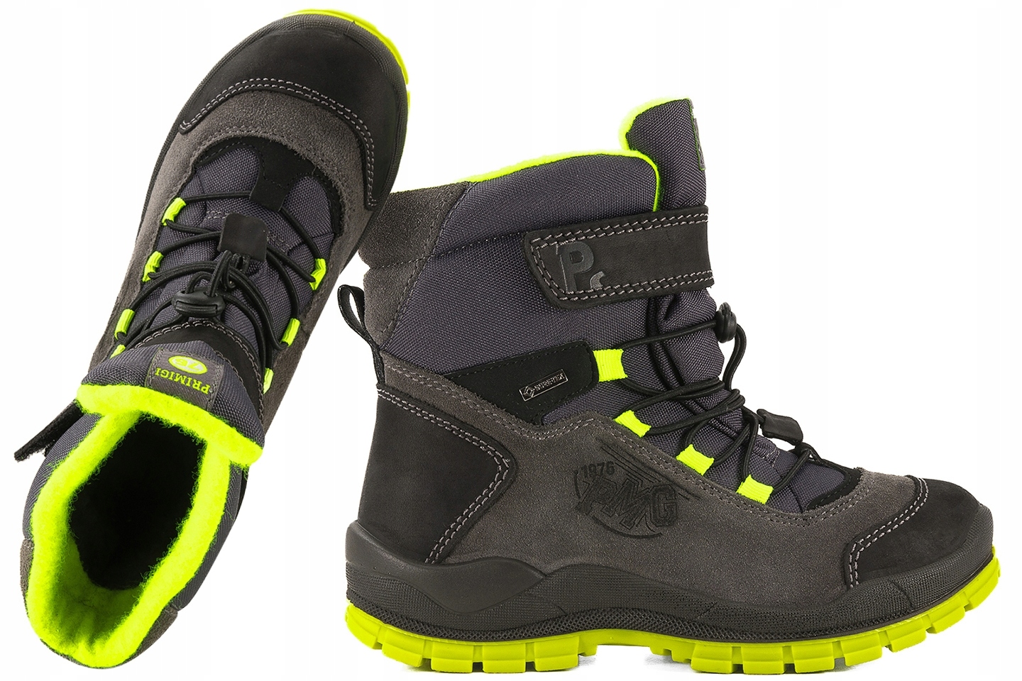 Primigi 8897511 Śniegowce Trzewiki Ocieplane Zimowe Membrana Gore-tex 34