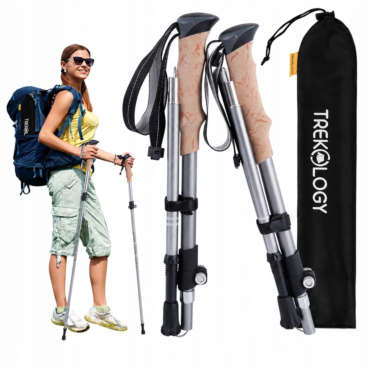 Trekology Xe Kije Trekkingowe Dla Każdego Lekkie i Składane