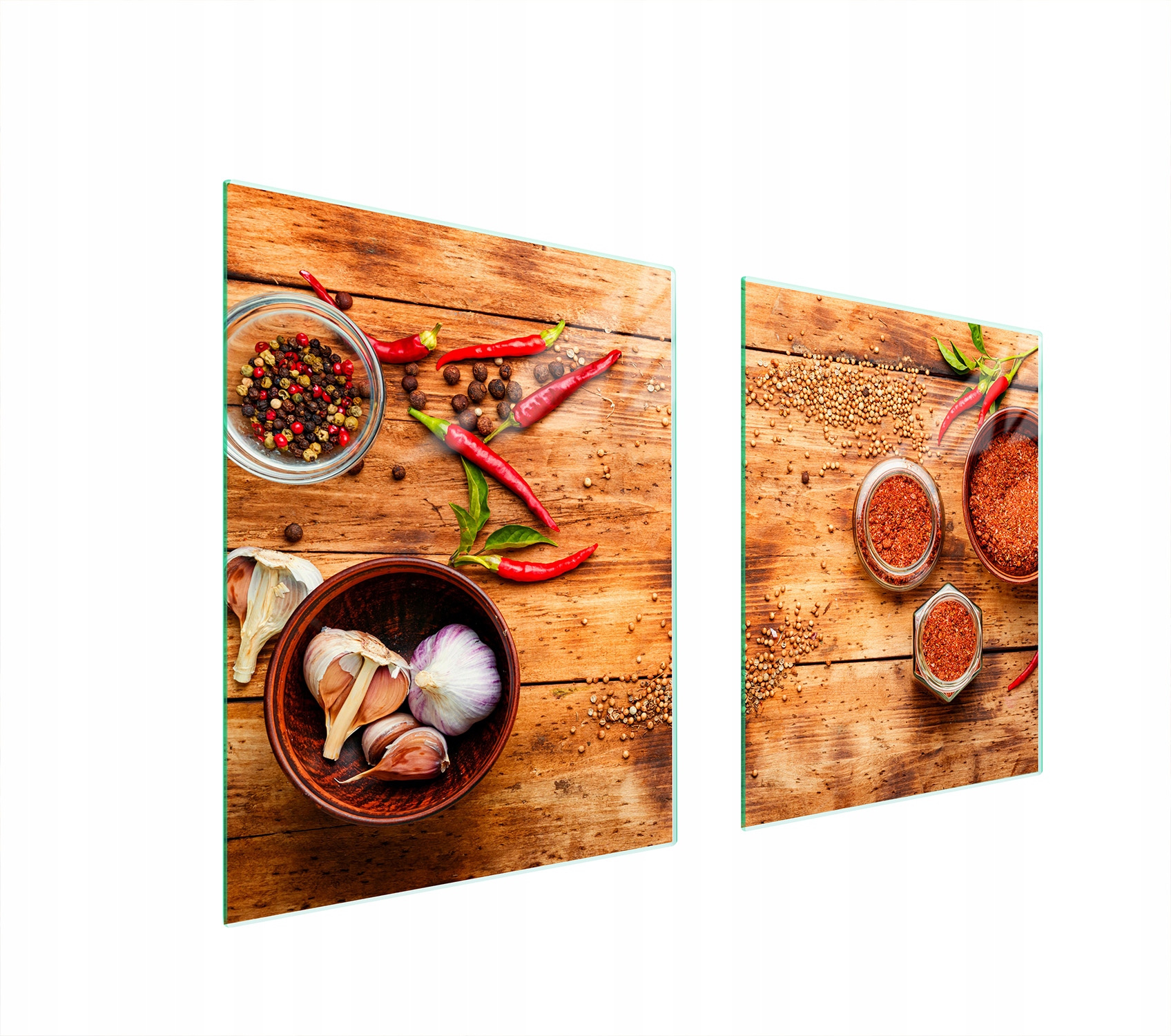 Ochranná Skleněná Deska Na Sporák 85x52 Chilli Tvrzené Sklo