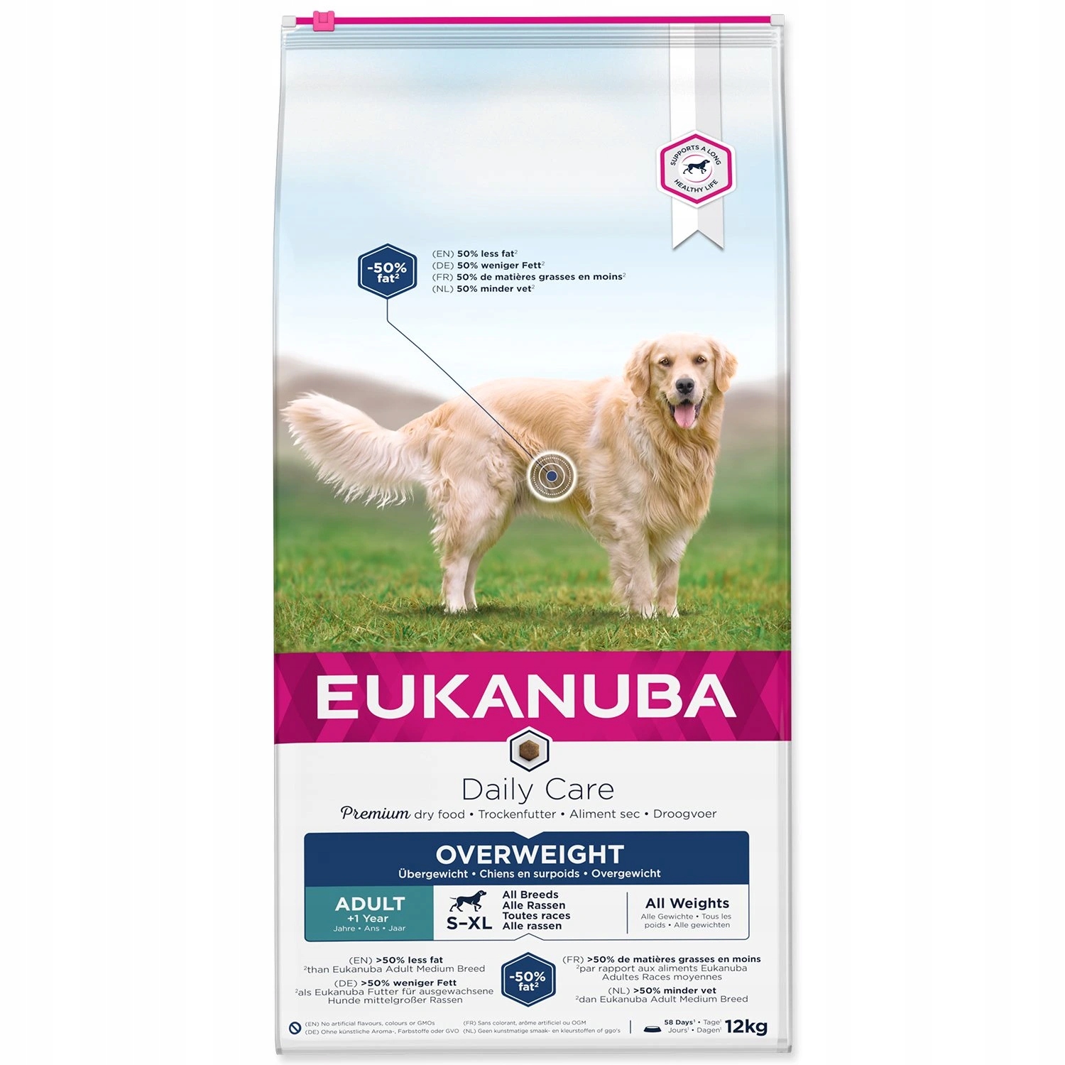 Krmivo Eukanuba Daily Care Excess Weight 12kg