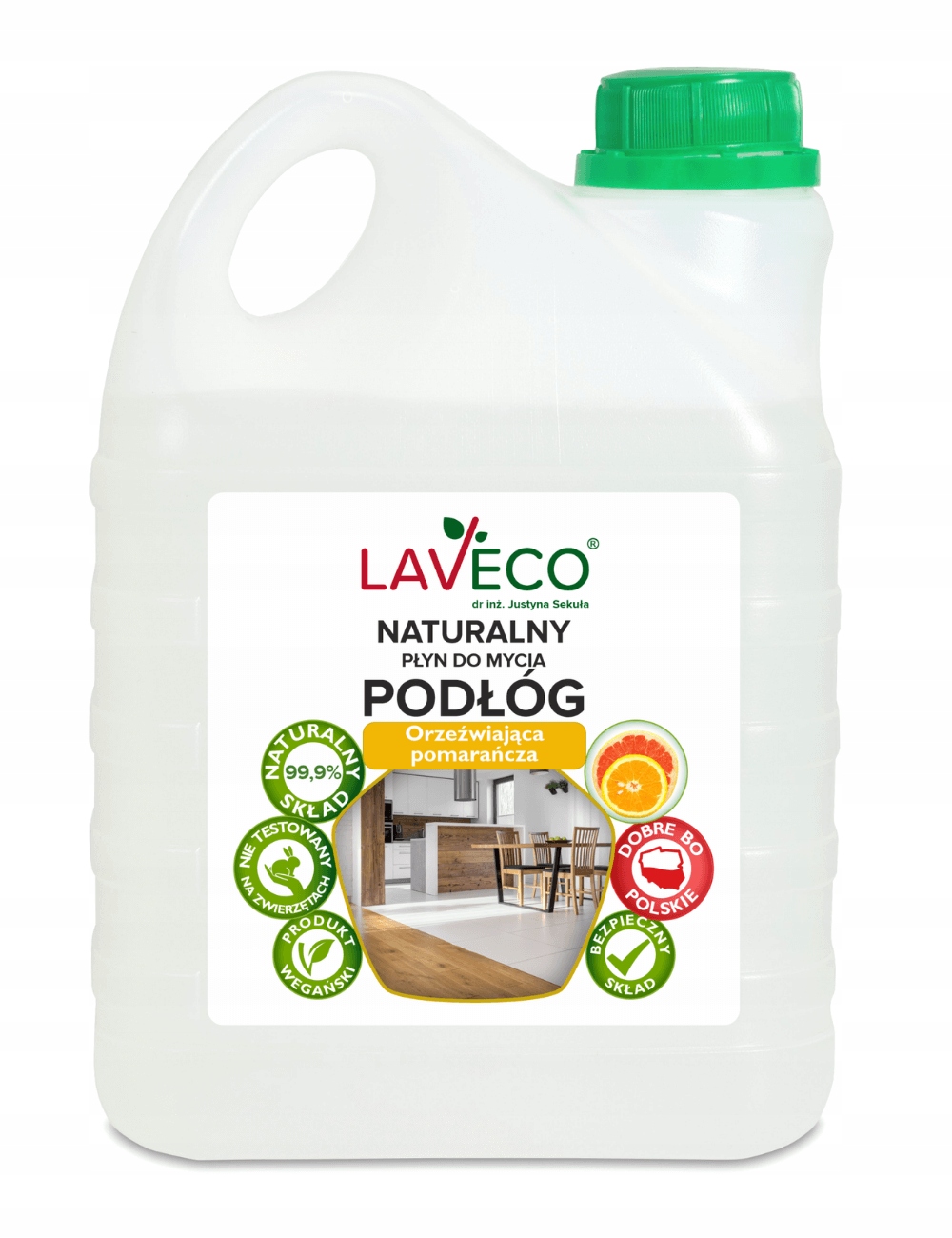 

Laveco Naturalny płyn do mycia podłóg – orzeźwiają