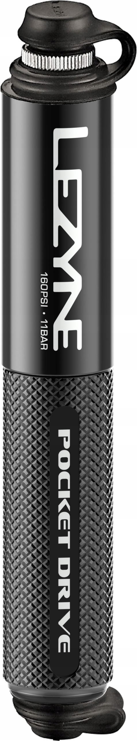Ruční pumpička Lezyne Cnc Pocket Drive černá