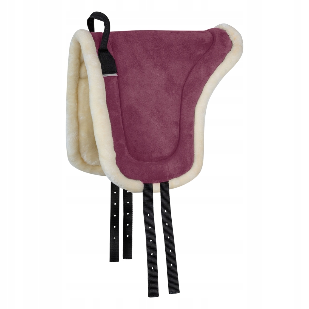 Měkká jezdecká podložka Waldhausen Bordová Shetty