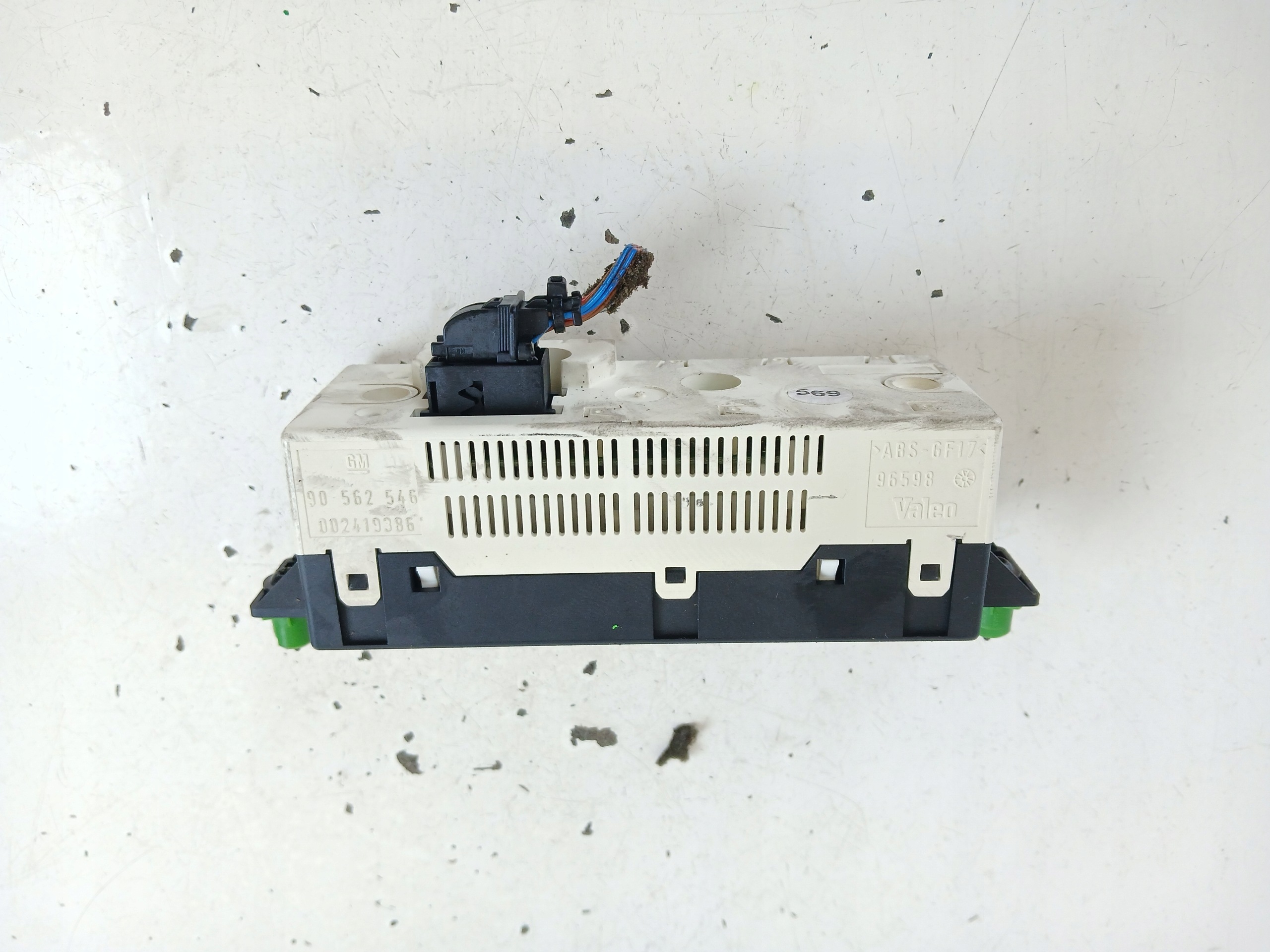 OPEL ASTRA II G display clock 90562546