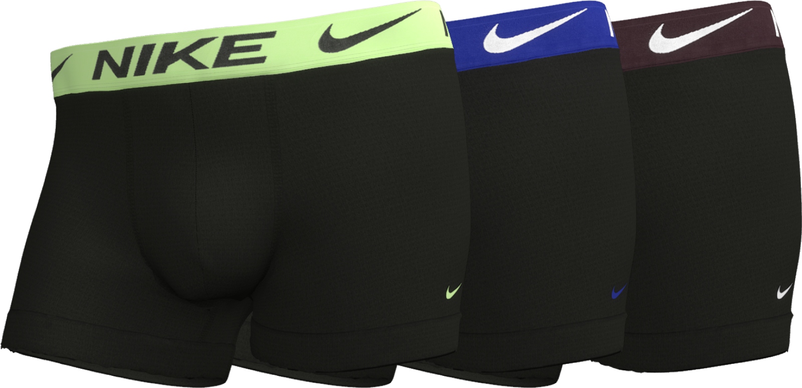 Boxerky, tanga, slipy Nike trunk 3pk- Nike dri-fit essential micro