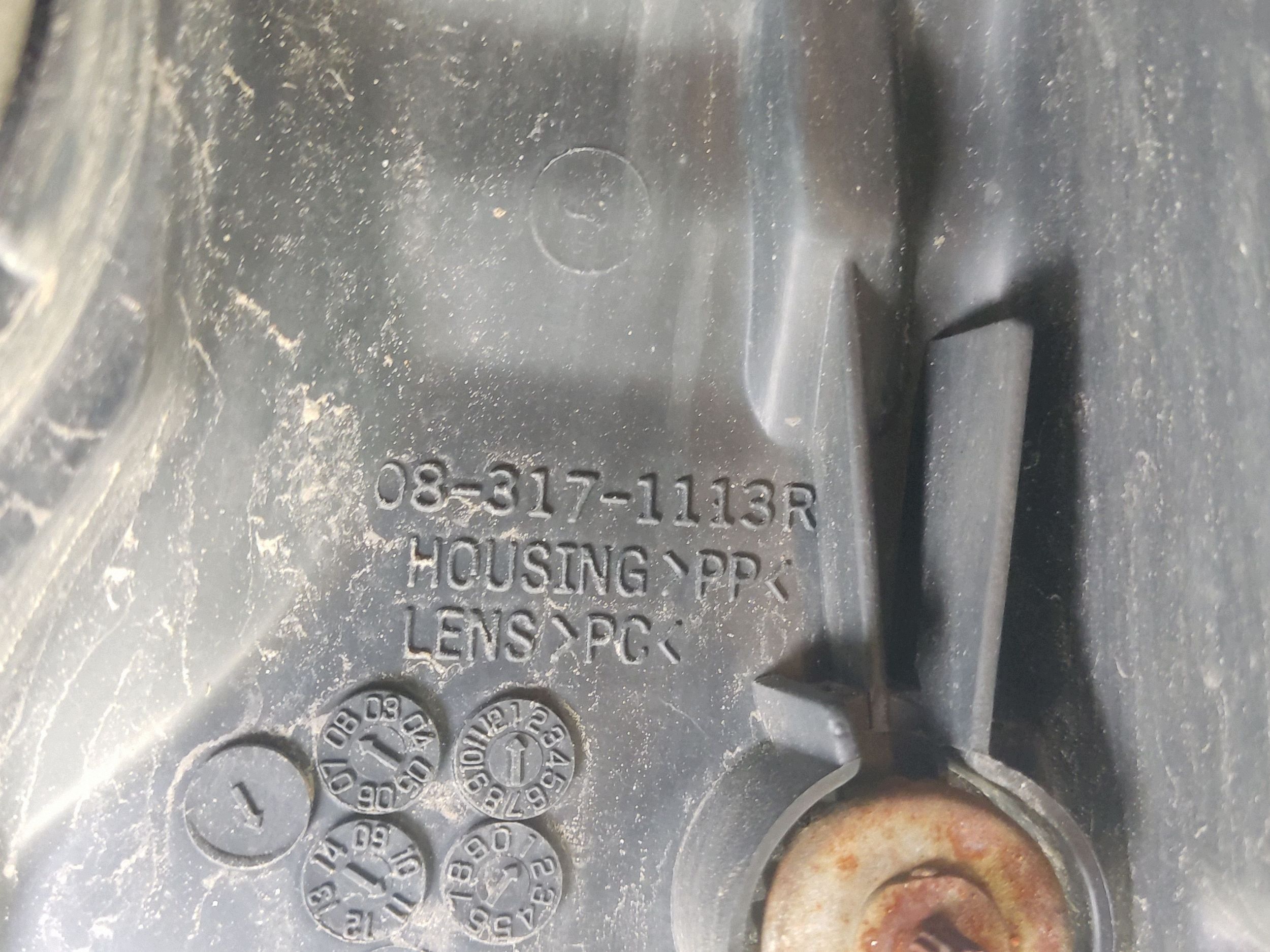 light right front HONDA CRV and 2001