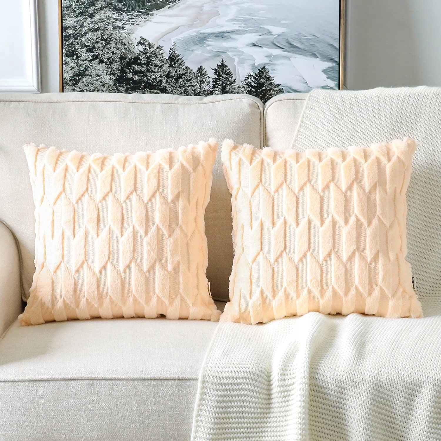 

Poszewki Na Poduszki Deko Morelowe 45x45CM 2 Szt