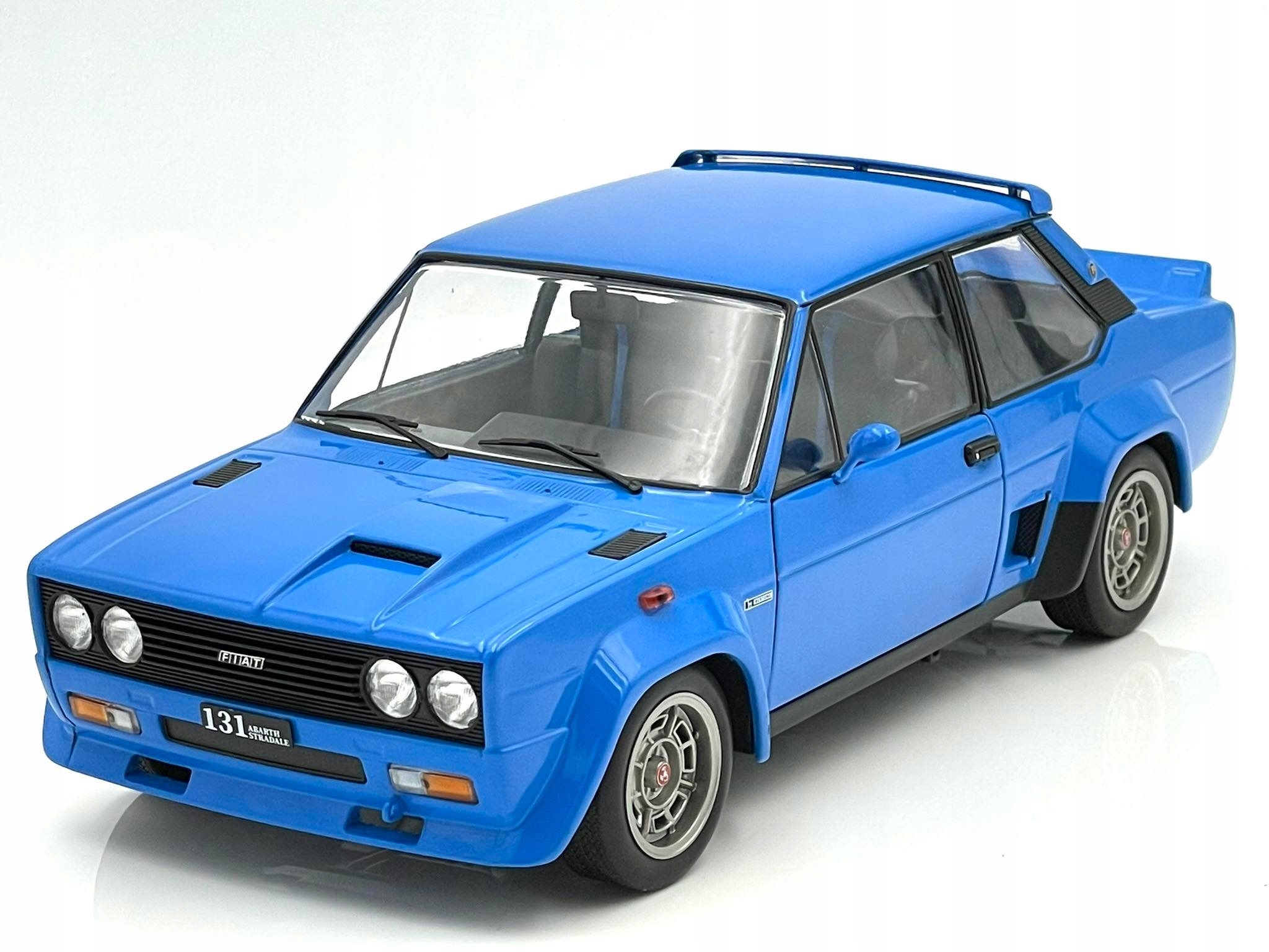 Fiat 131 Abarth - 1980, blue Solido 1:18