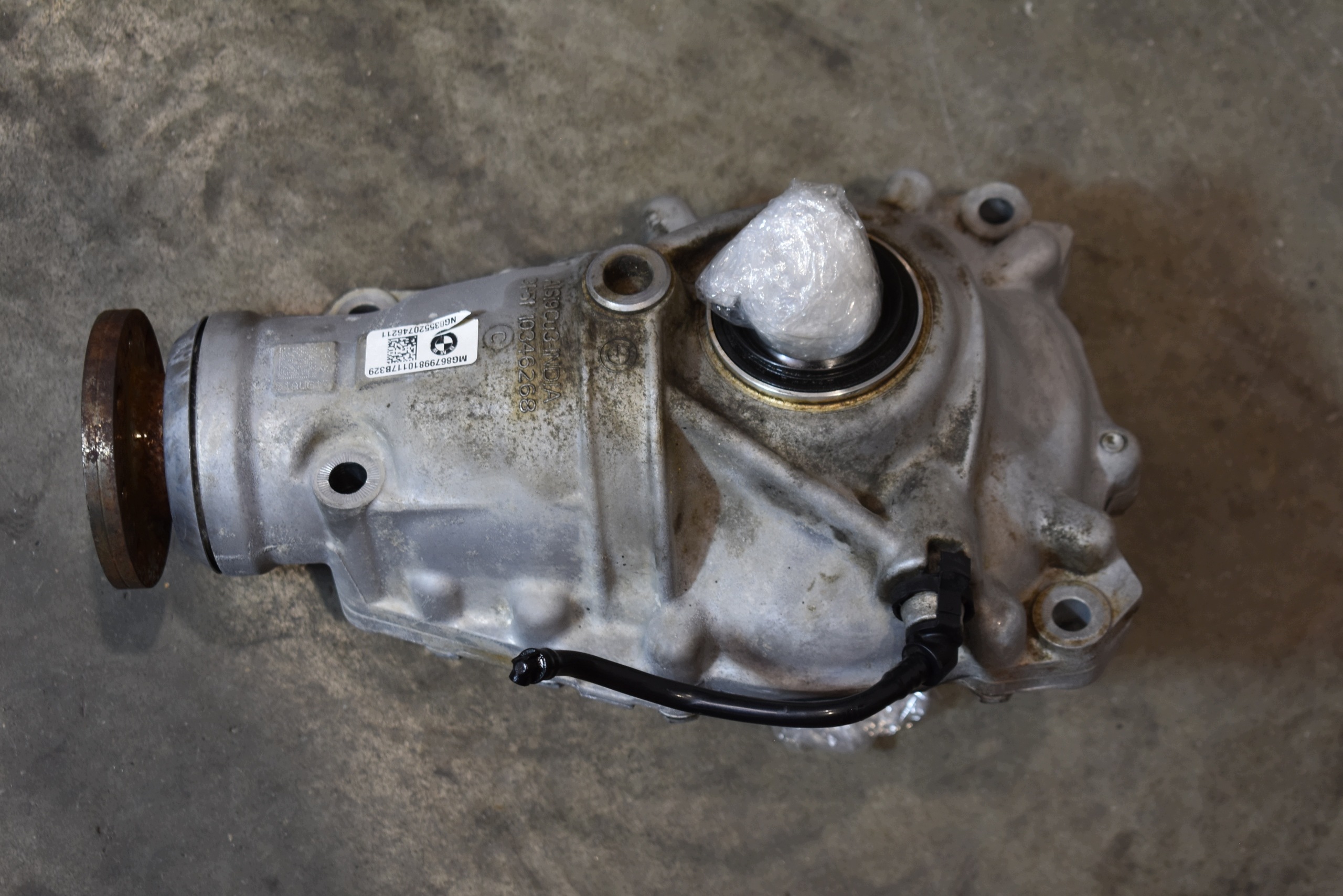 perfect condition differential differential front front BMW X3 G01 G02 3.38 1