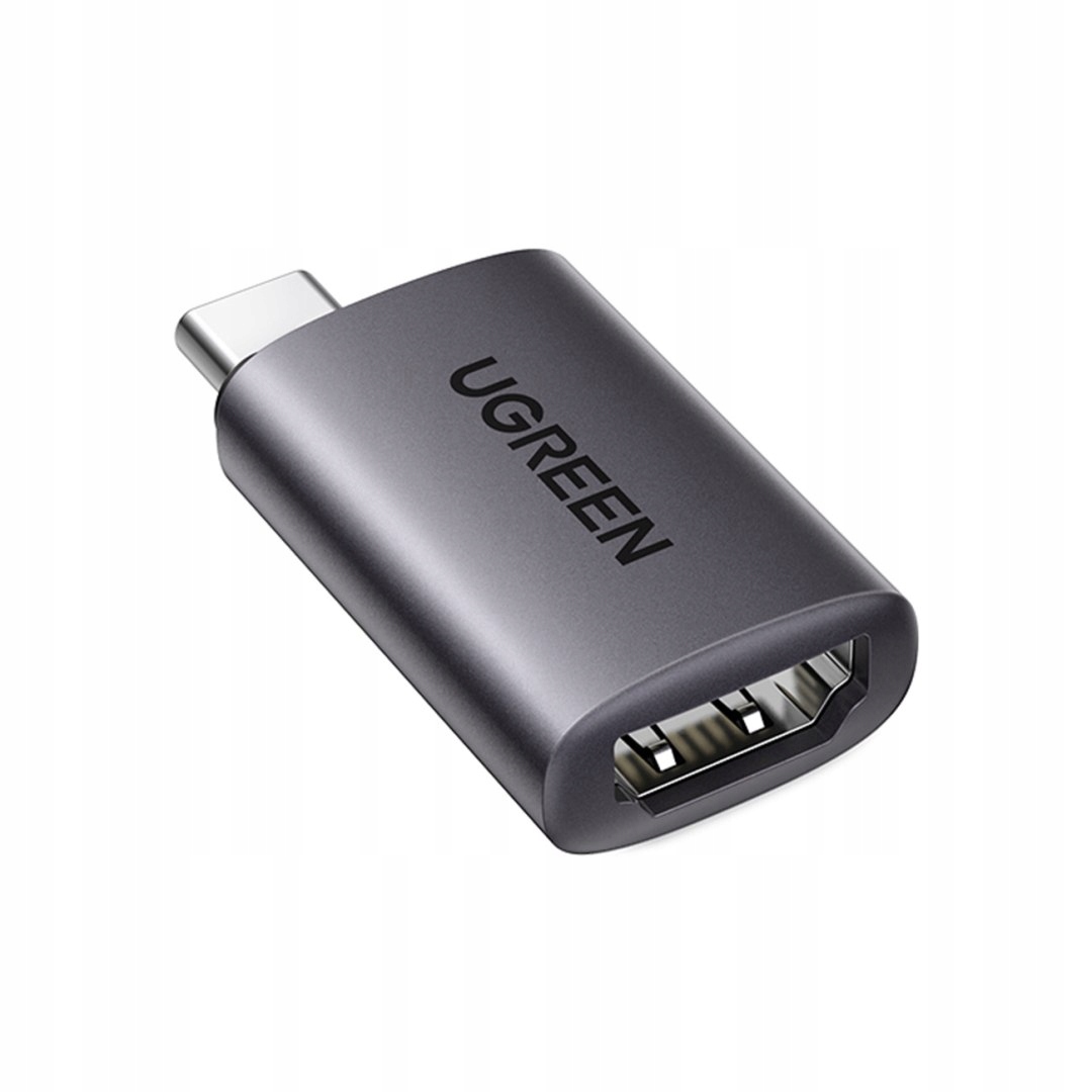 Adapter przejściówka obrazu Video Usb-c na Hdmi 4K szary