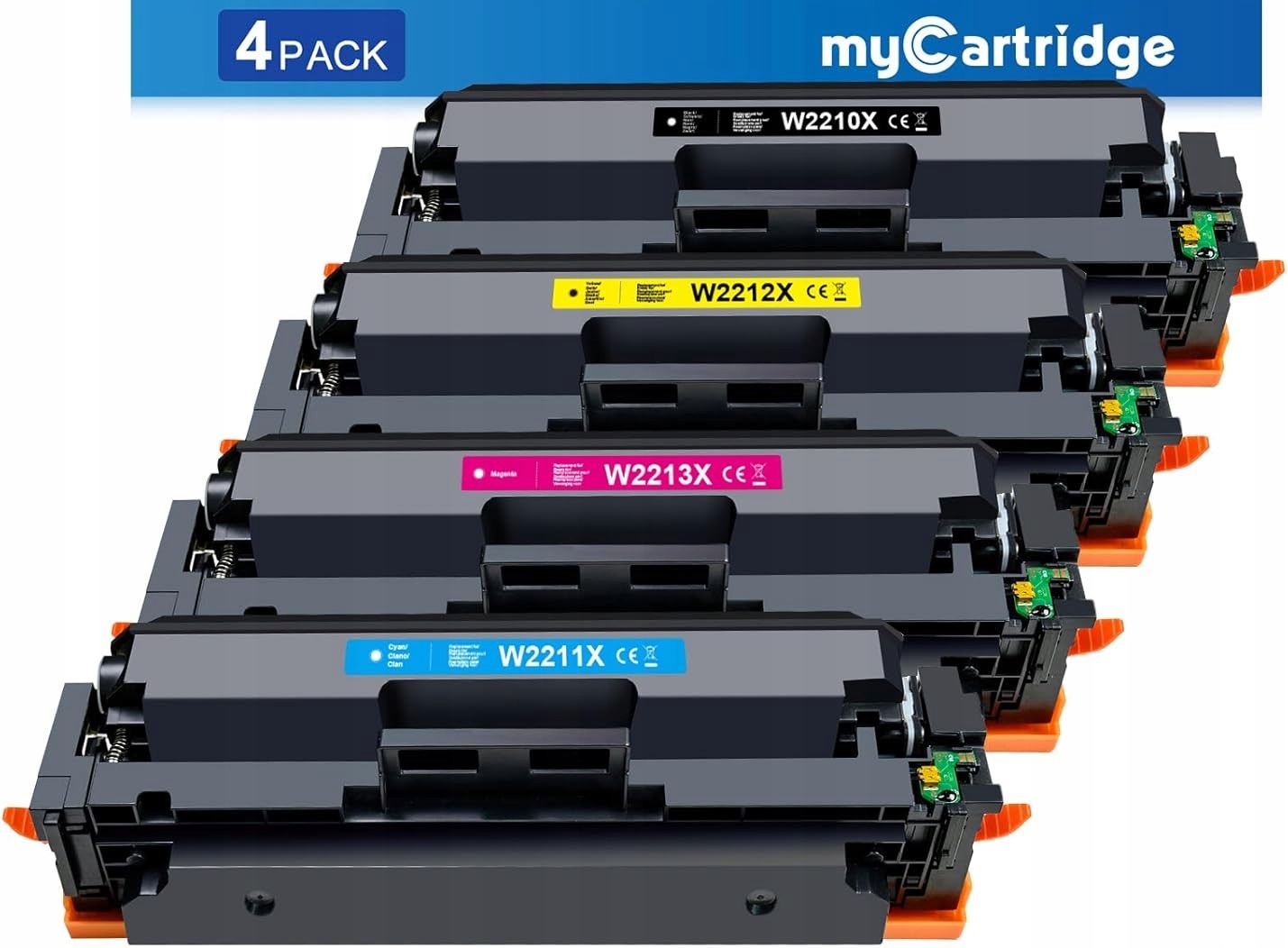 Toner MyCartridge 207X 4 kusy Cmyk pro Hp Color LaserJet Pro XL