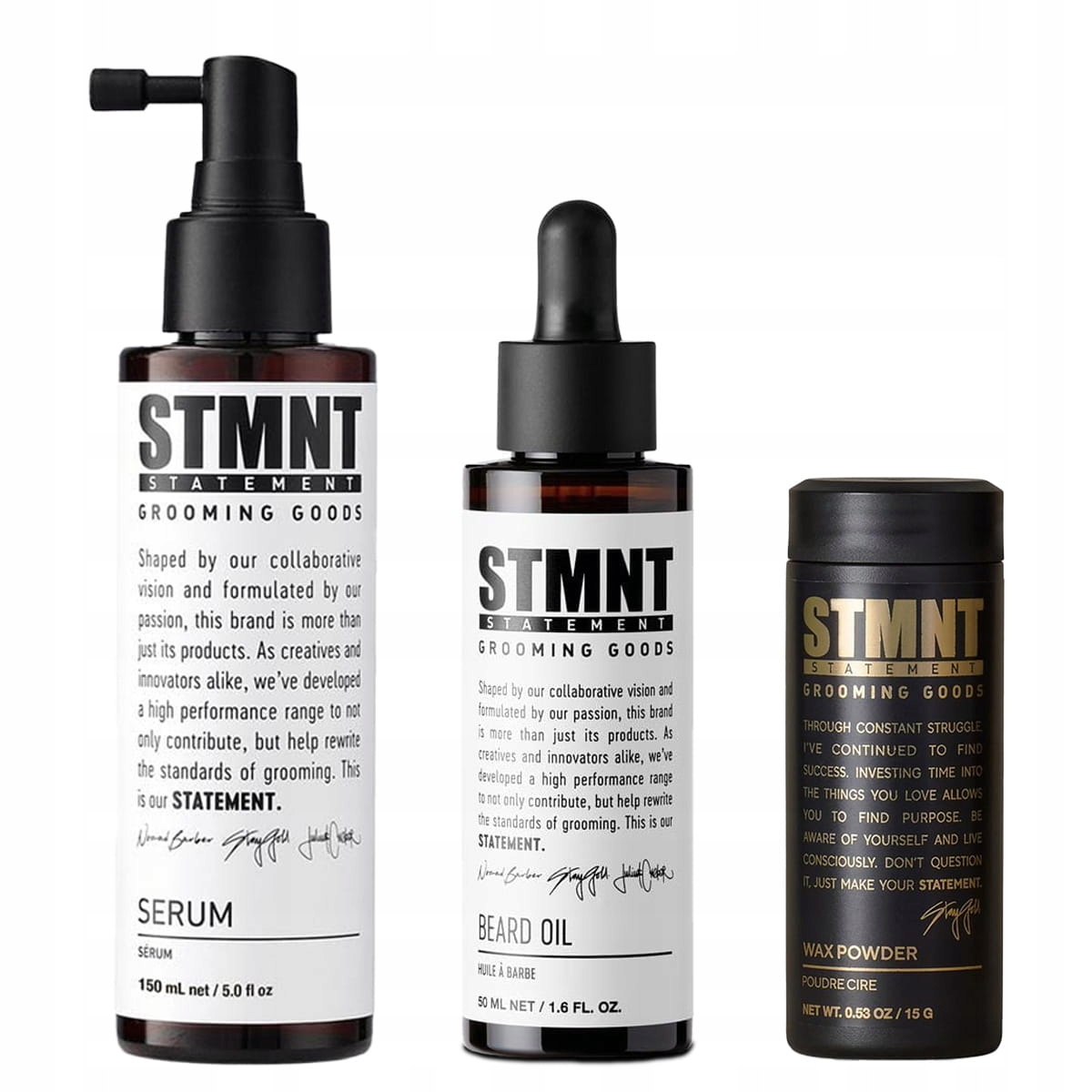 Stmnt Sada kosmetických přípravků pro hydrataci vlasů a vousů