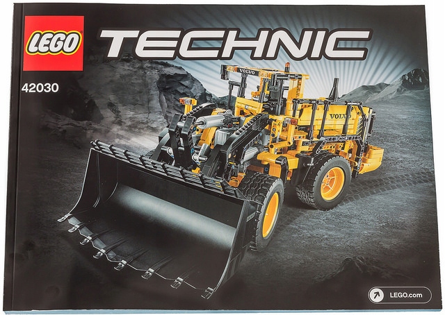 Lego Instrukcja Bez Klocków Technic Volvo L350F Wheel Loader 42030 2014r.