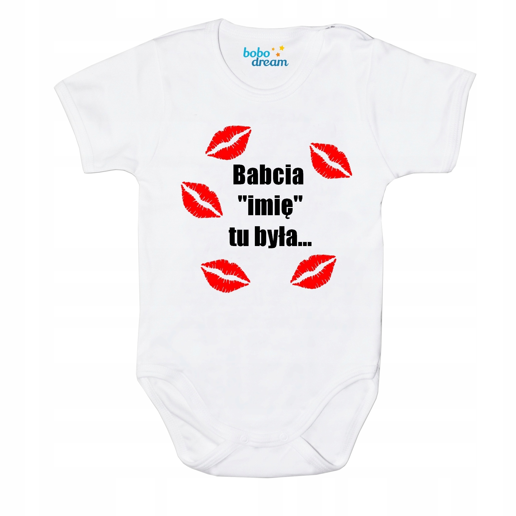 

Body niemowlęce Babcia tu była + imię 62