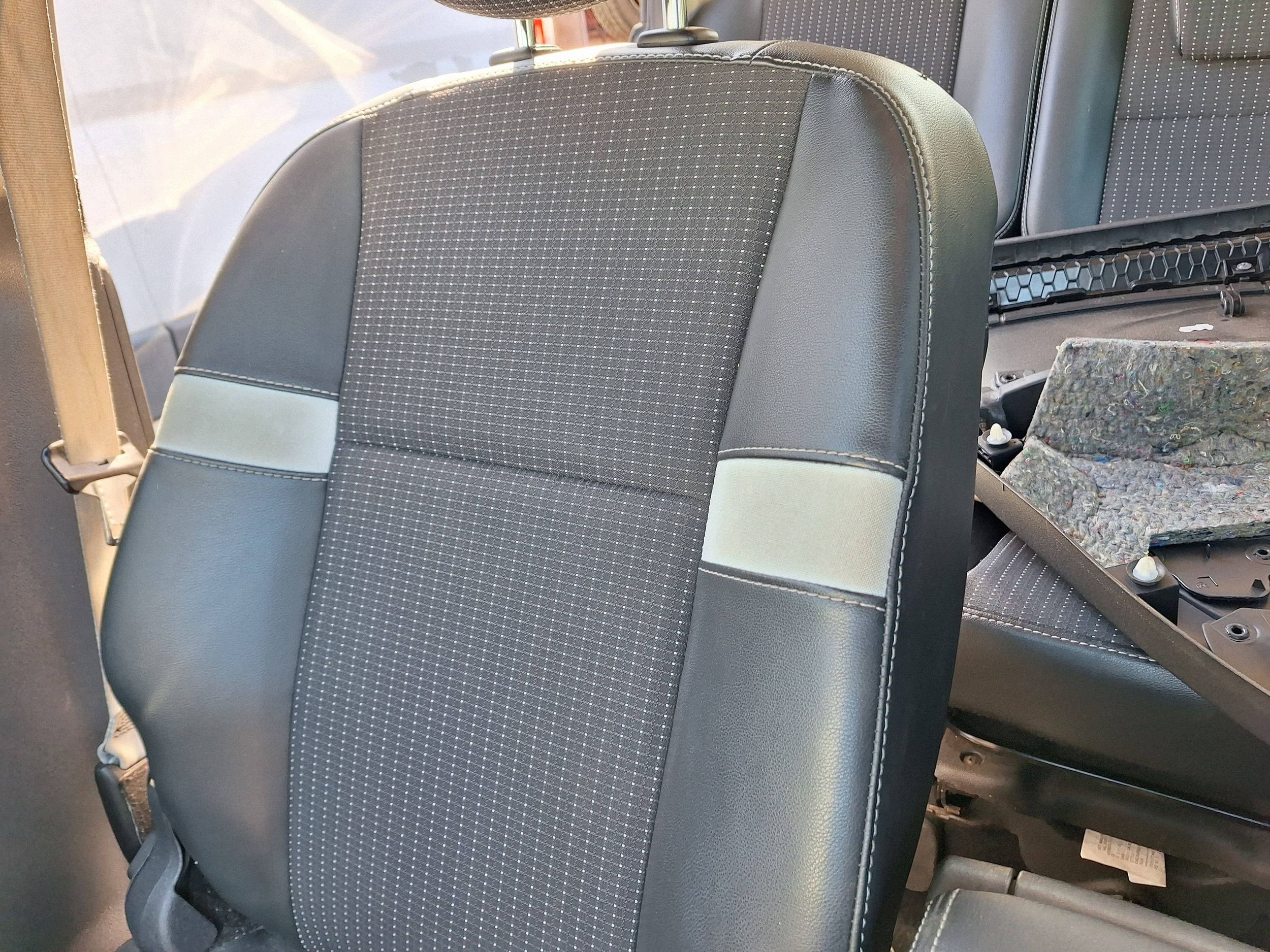 RENAULT SCENIC III 3 MPV KROTKI 09-16 Sitz Sitze Halbleder 5-achse