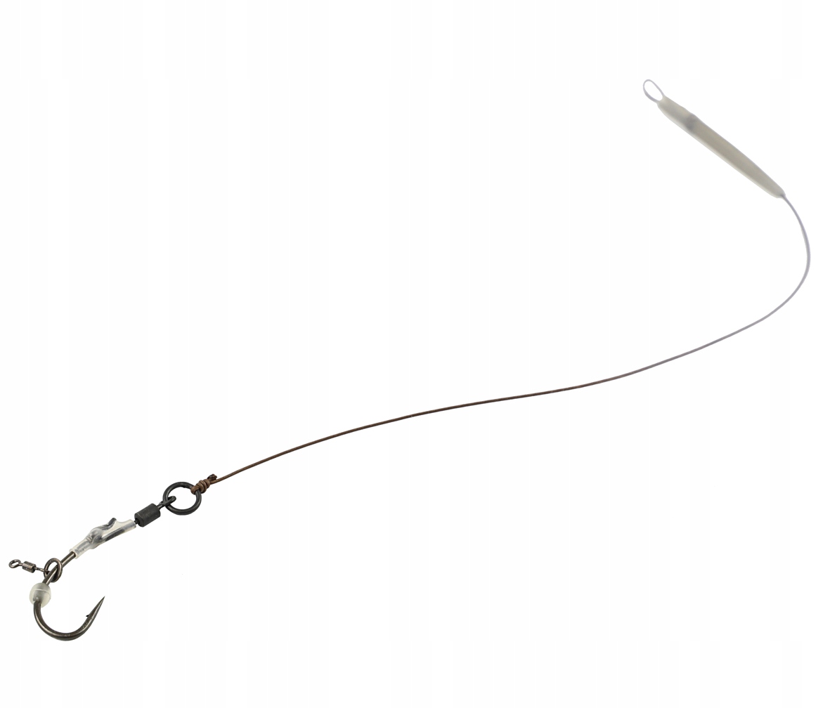 Carp'R'Us Ready Ronnie Rig Strip-X 25lb Predator 8 gotowy przypon