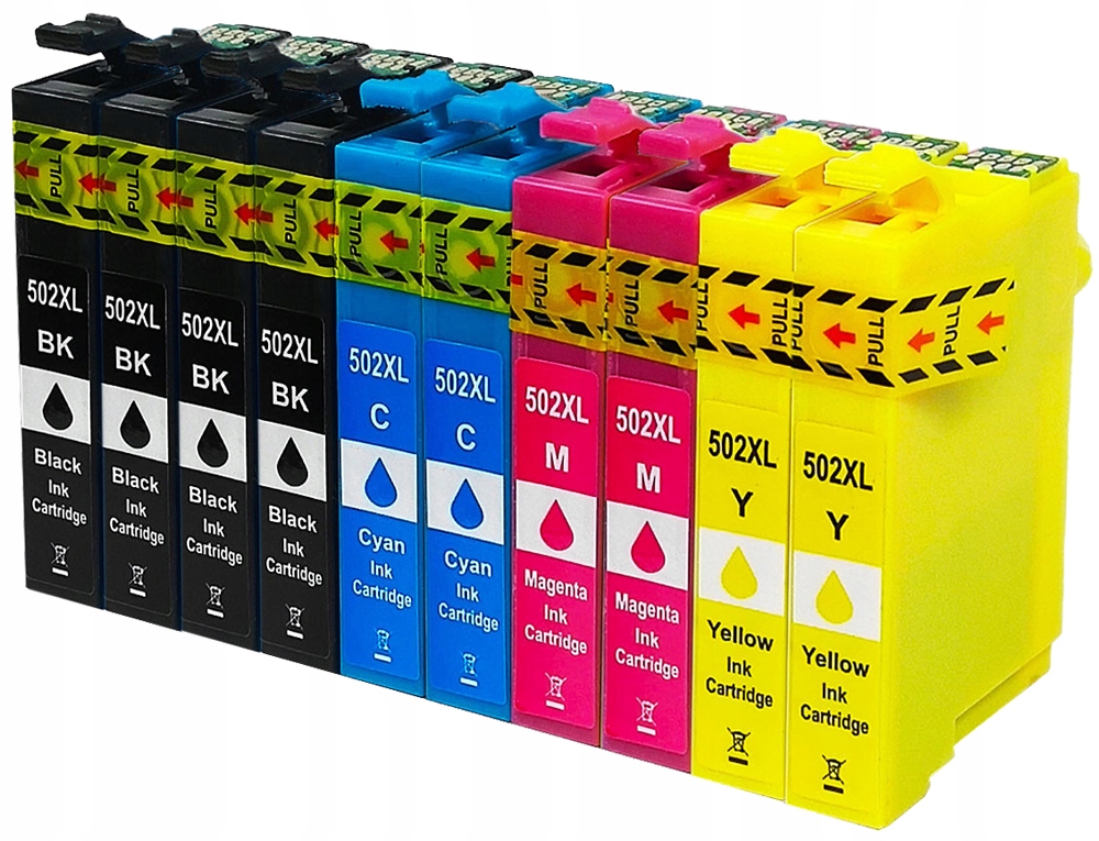 

10 Tusz Do Epson 502 XL Expression XP-5150 XP-5155