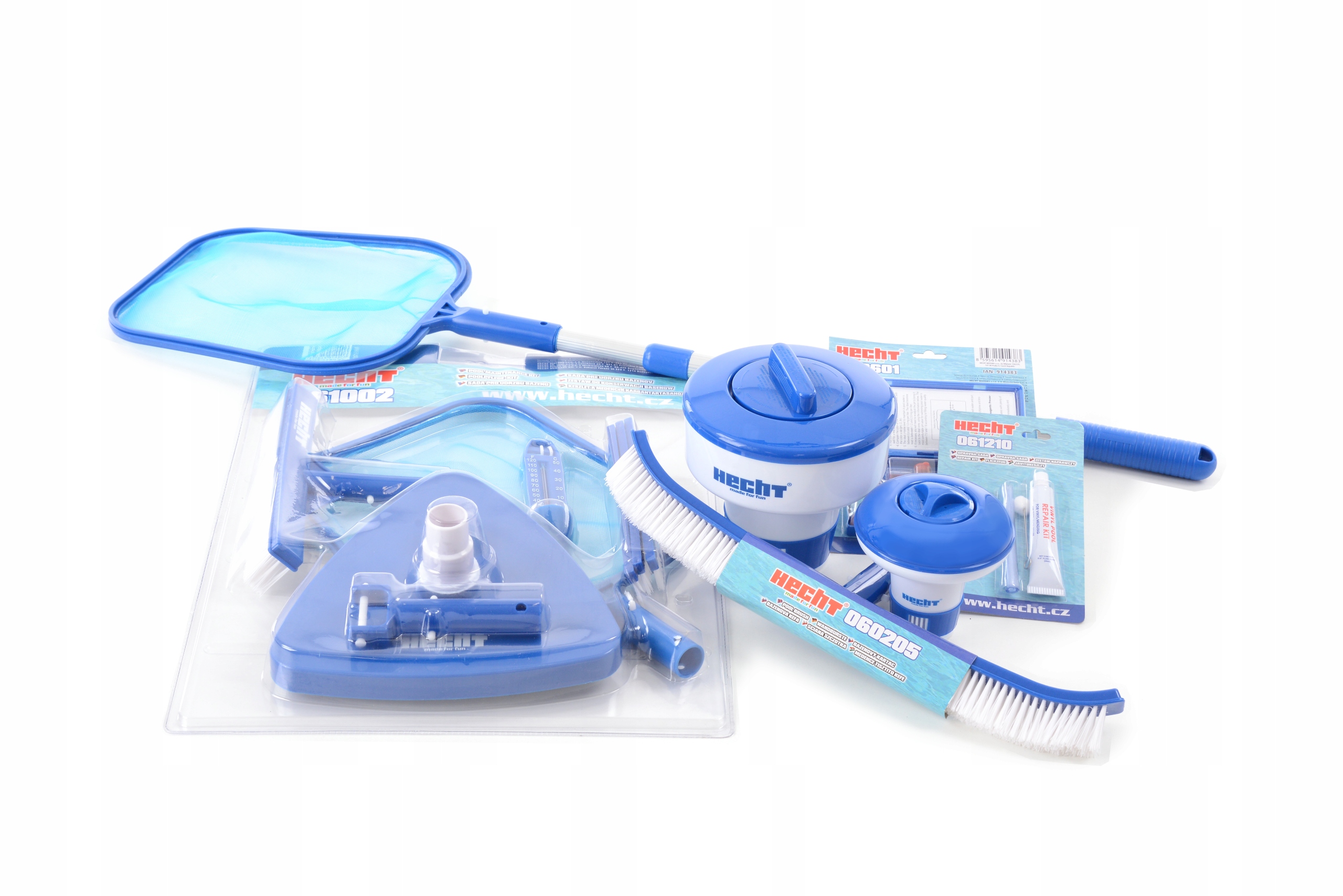 DOZOWNIK PŁYWAKOWY TABLETEK DO BASENU BASENÓW HECHT060703 20G Wysokość produktu 1 cm