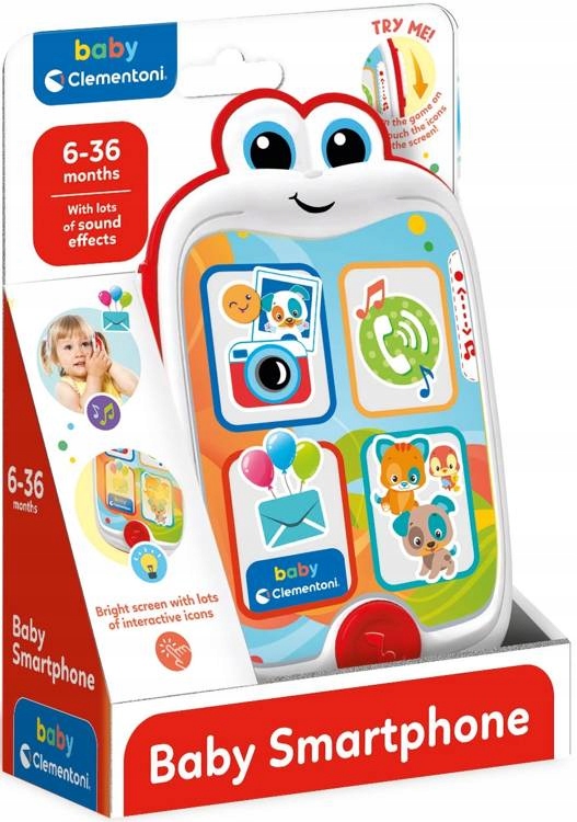 

Clementoni Edukacyjny Baby Smartfon Interakt 17483