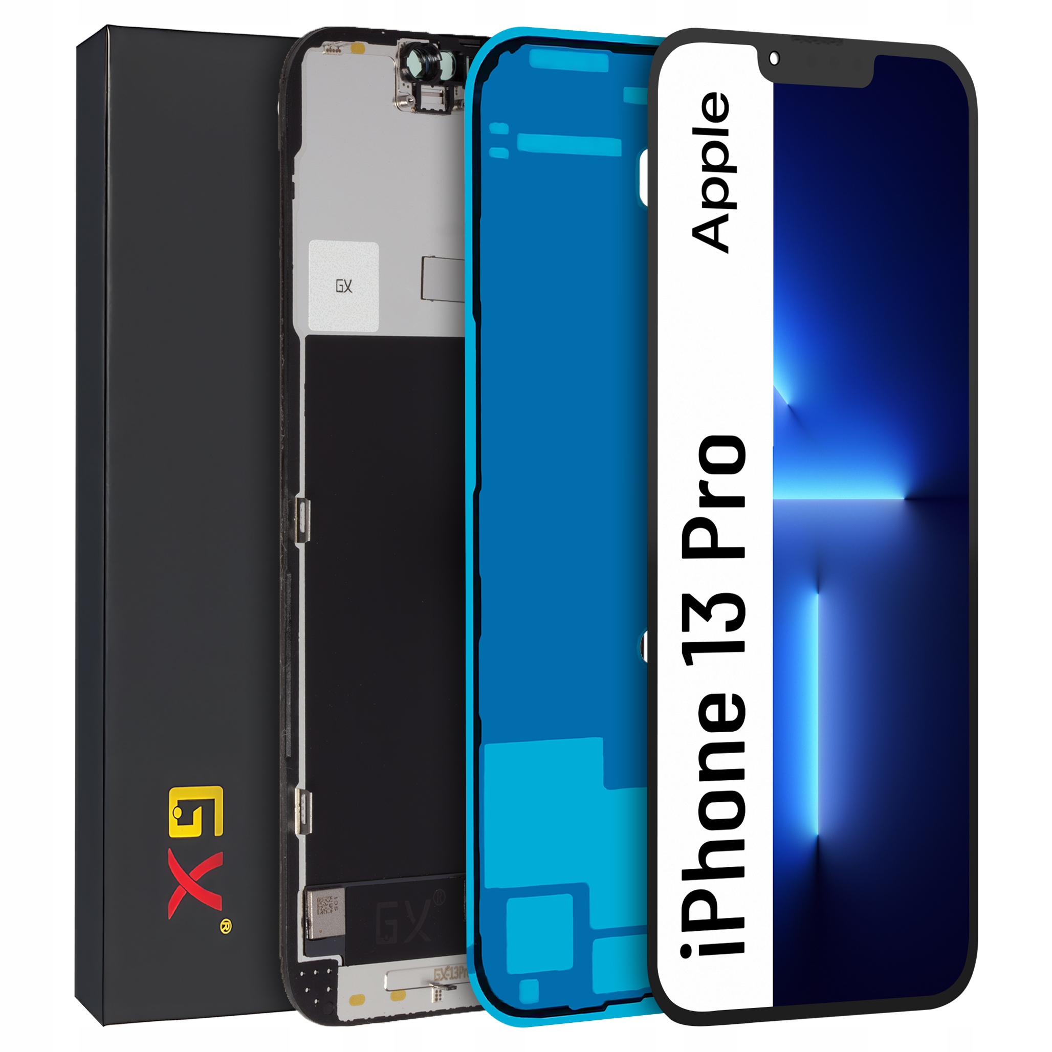 Displej pro iPhone 13 Pro LCD Oled displej Gx A2638 A2483 Vyměnitelný čip