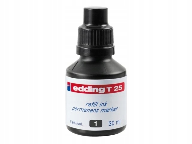 

Tusz Do Napełniania Markerów 30ml czarny edding