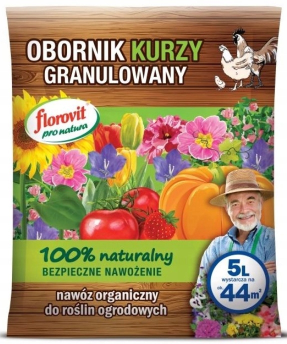 

Florovit Obornik kurzy Pro Natura organiczny 5 L
