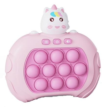 GRA POP IT ANTYSTRESOWA SENSORYCZNA ZRĘCZNOŚCIOWA ZABAWKA JEDNOROŻEC