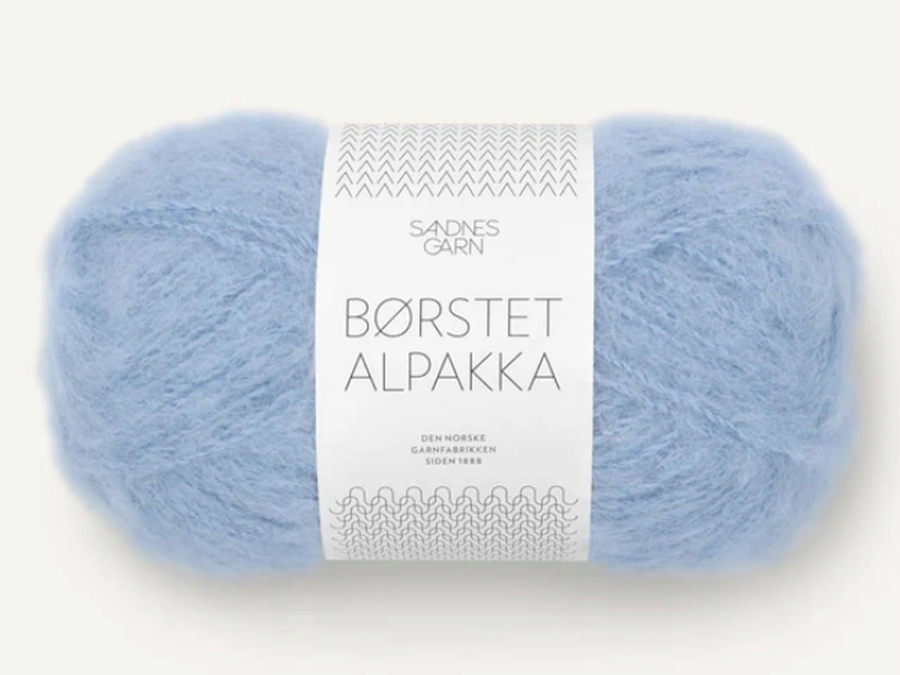 Włóczka Sandnes Garn Borstet Alpakka jasny niebieski 6003