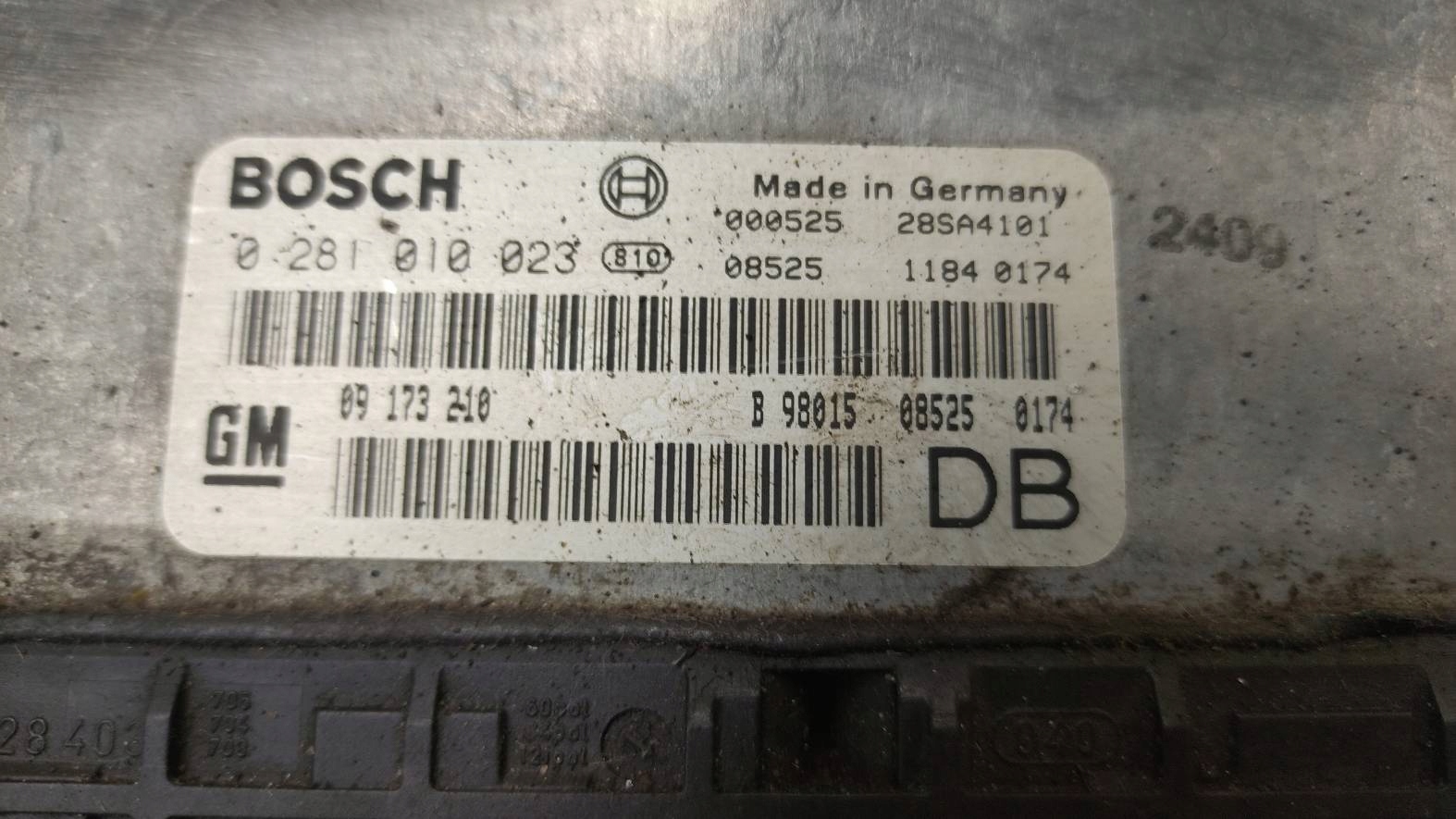 computer Centralina Motore OPEL FRONTERA B 09173210