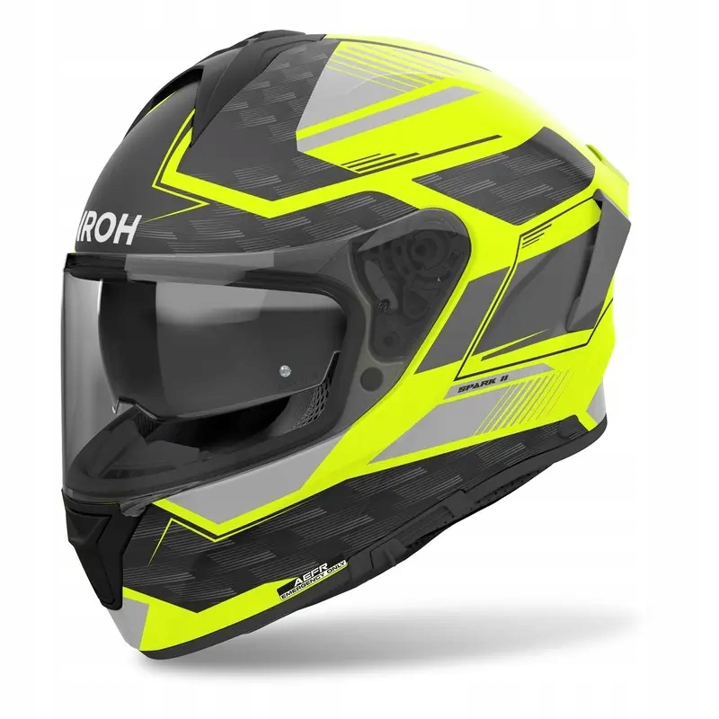 Integrálna motocyklová prilba Airoh Spark 2 Zenith Yellow Matt Xs
