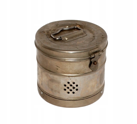 Plechovka Schimmelbuscha dekokter lampička Unikát