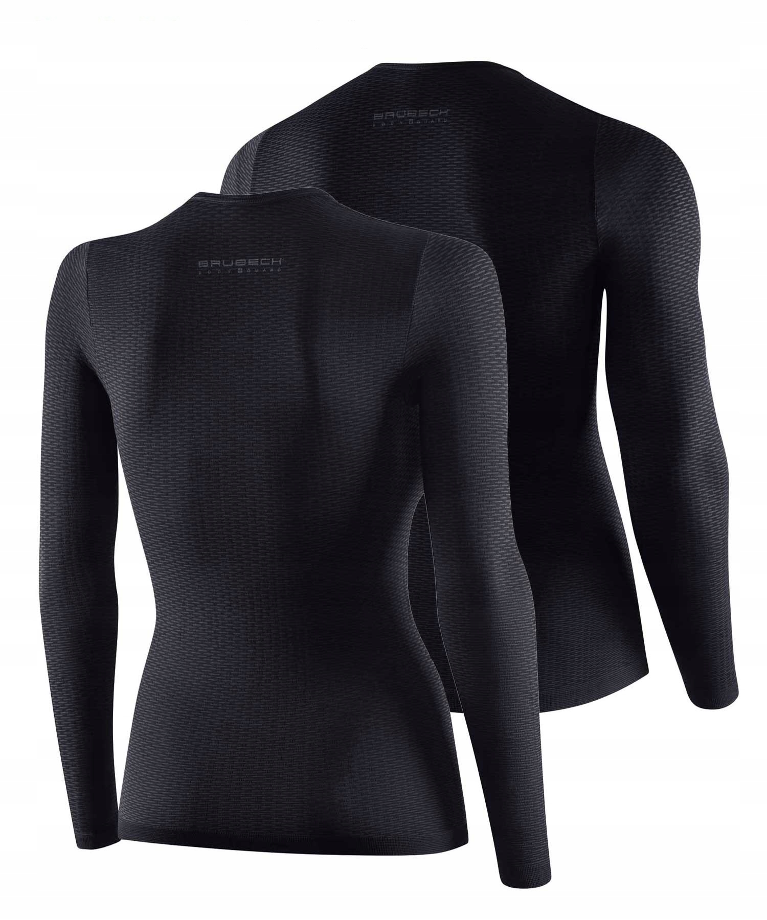 BRUBECK BASE LAYER KOSZULKA TERMOAKTYWNA UNISEX DŁUGI RĘKAW POTÓWKA S Kolekcja MULTIFUNCTIONAL