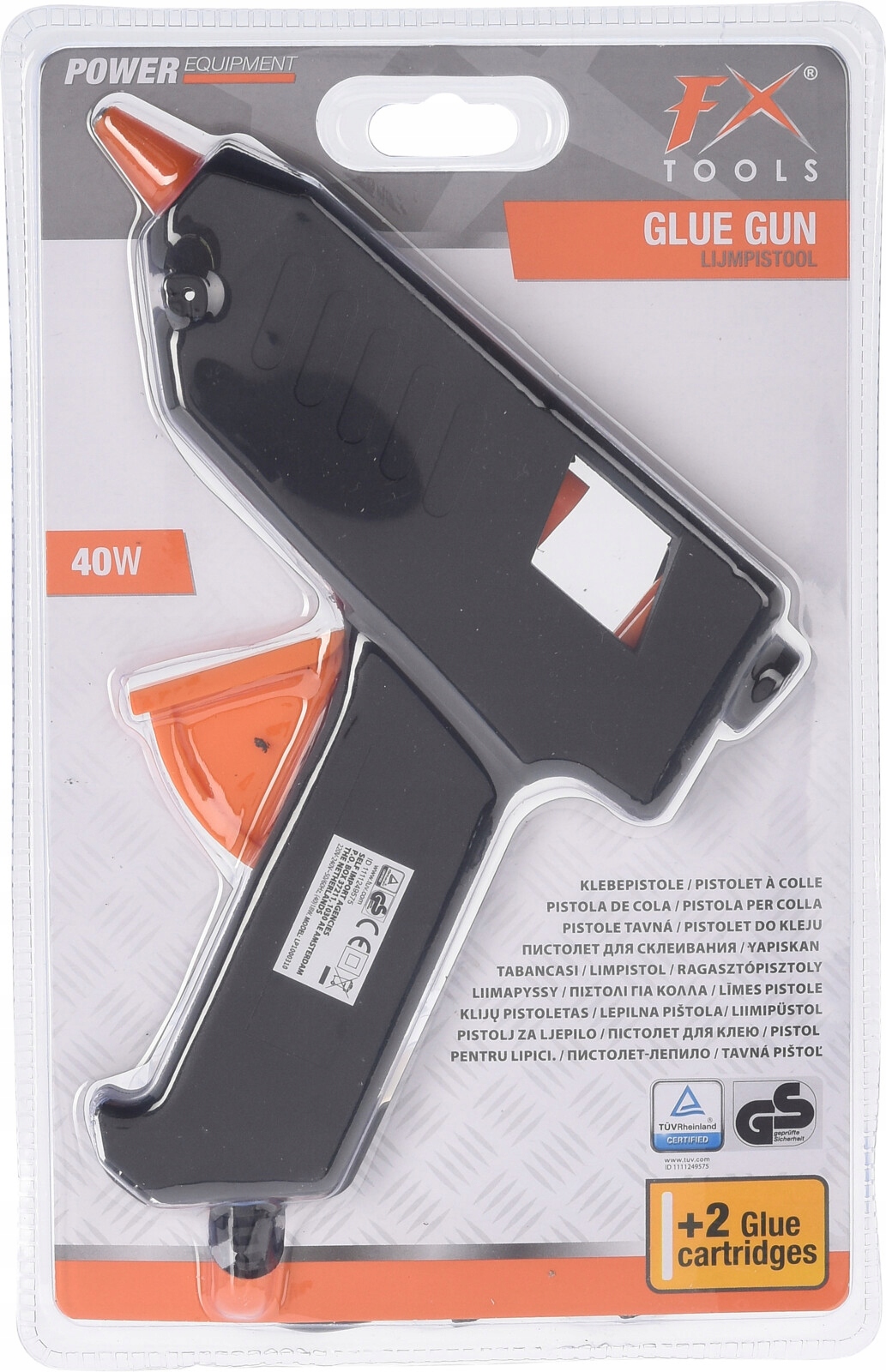 

Pistolet Do Kleju Na Wkłady 40W 2 Kleje 643