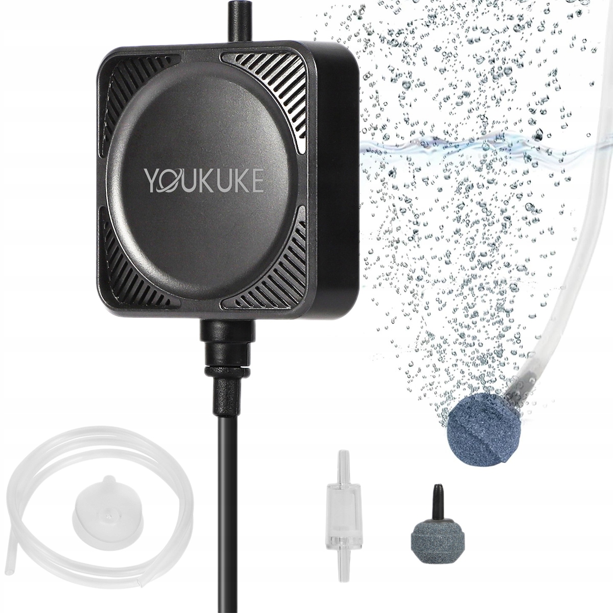 Tichá pumpa Provzdušňovač Malý Výkonný Tichý 1W 450 ml/min