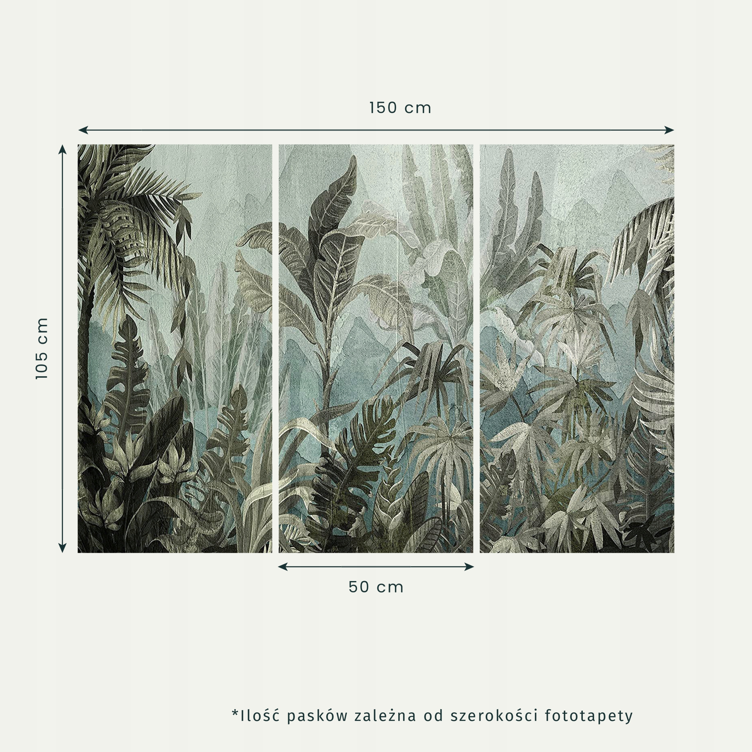 murando FOTOTAPETA LIŚCIE 400x280 b-C-0876-a-a Wysokość produktu 280 cm