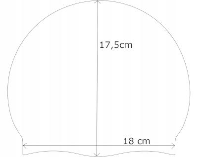 Czepek pływacki kąpielowy dla dzieci silikonowy Marka Aqua-Speed