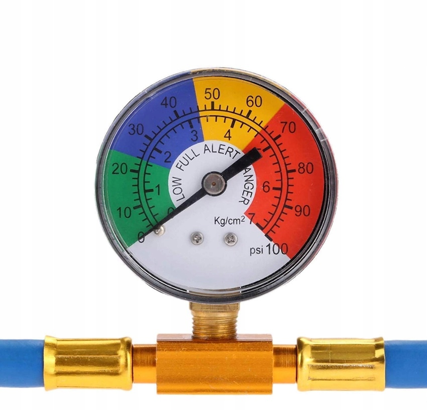 WĄŻ R134A DO NABICIA KLIMATYZACJI MANOMETR POLSKA Marka Winomo