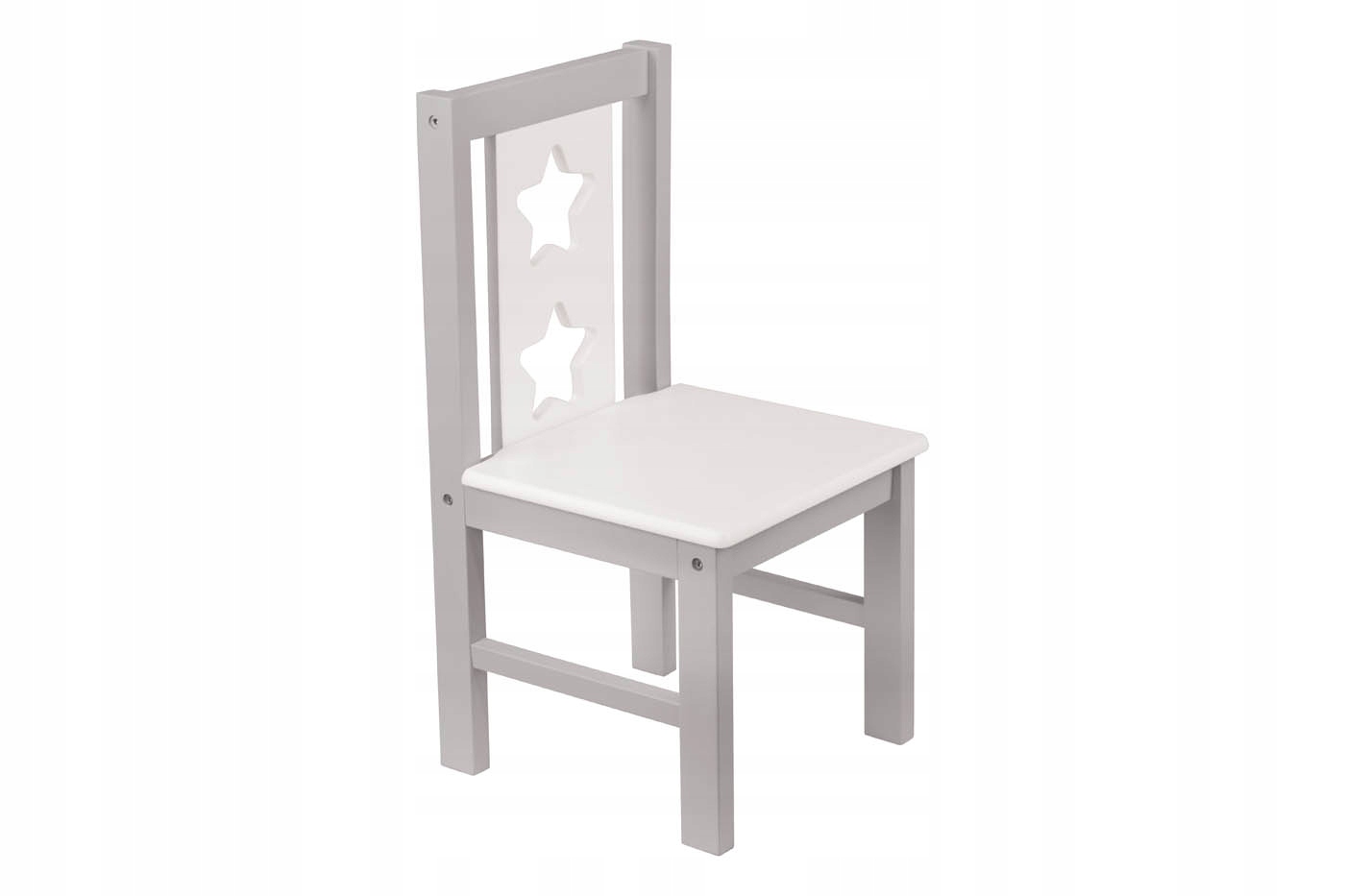 Zestaw dziecięcy drewniany szary stolik krzesełka Kod producenta 24116