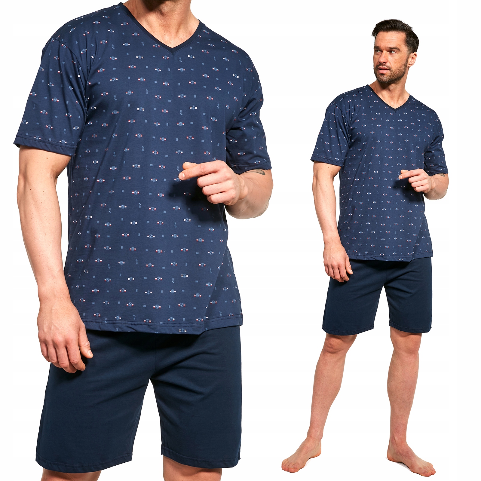 

Piżama męska bawełniana Cornette Henry 472/117 -XL