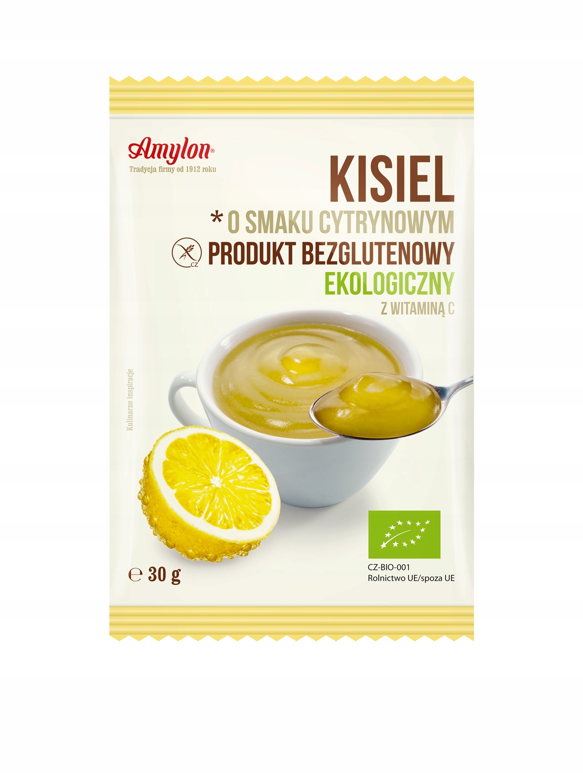 Levně 17 x Kysel s příchutí citrónu bezlepkový Bio 30 g