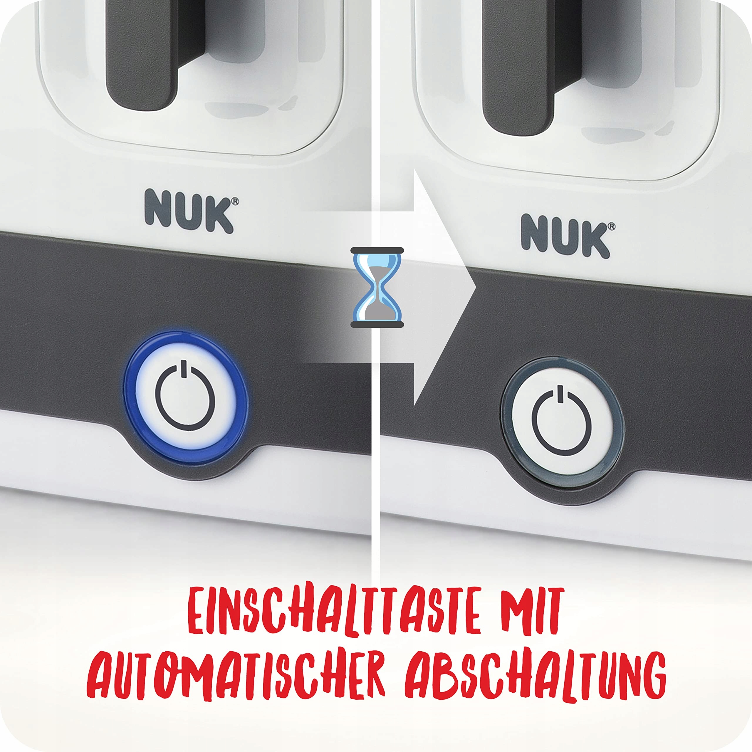 NUK Vario Express Sterylizator Do Butelek Dla Niemowląt Na Parę Wodną — miniatura 5