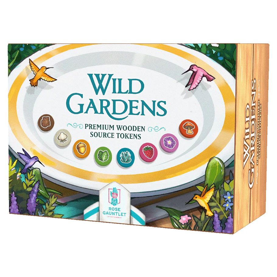 Wild Gardens Premium Wooden Source Token Pack