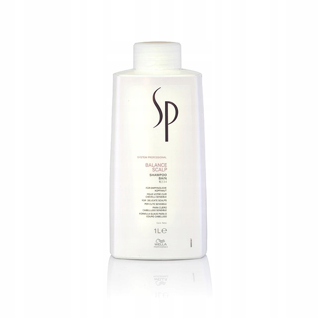 Šampon zklidňující pro citlivou pokožku hlavy Wella Sp Balance Scalp 1000 ml