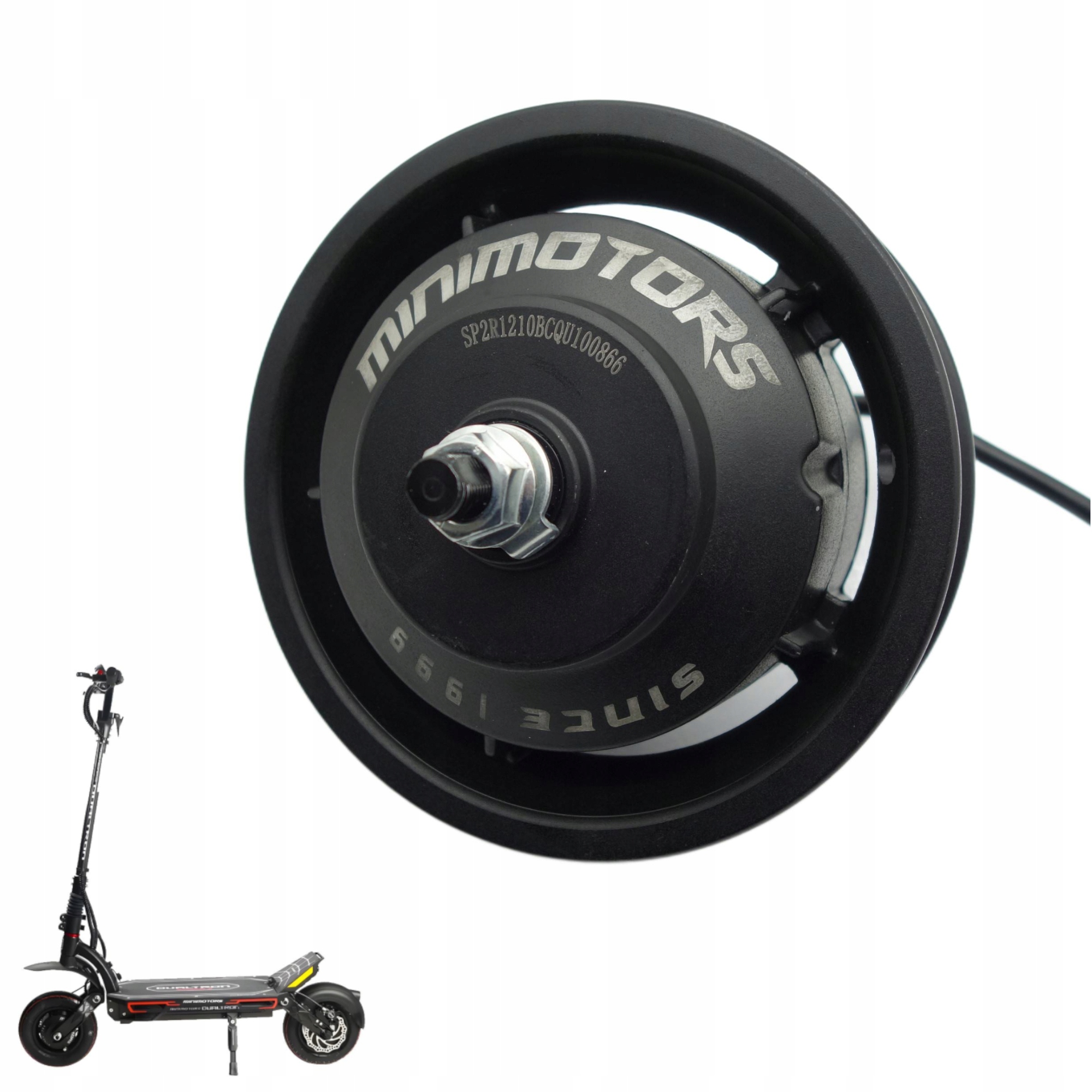 Zadní motor 1100W Minimotors pro elektrickou koloběžku Dualtron Spider