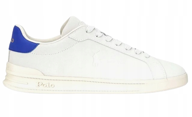 Polo Ralph Lauren Krémové Sportovní Boty Z Přírodní Kůže 50 T7F