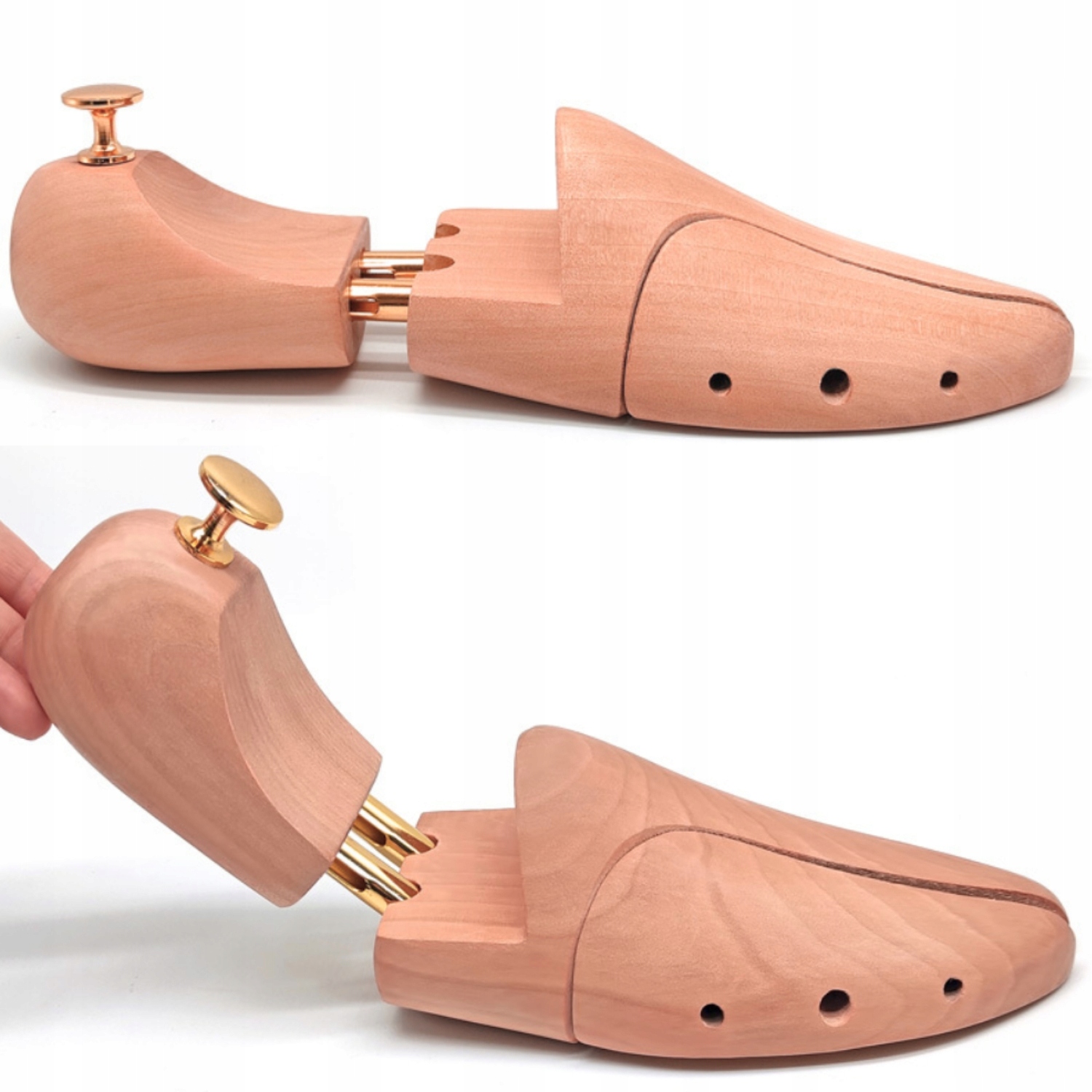 PRAWIDŁA CEDROWE DO BUTÓW KOPYTA SZEWSKIE KLASYCZNE DREWNO 43-44 PREMIUM Marka inna