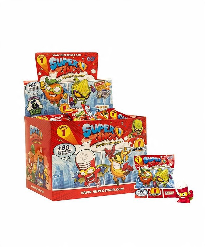 

Superzings Seria 1 Pudełko Z Figurkami Box 50 Szt
