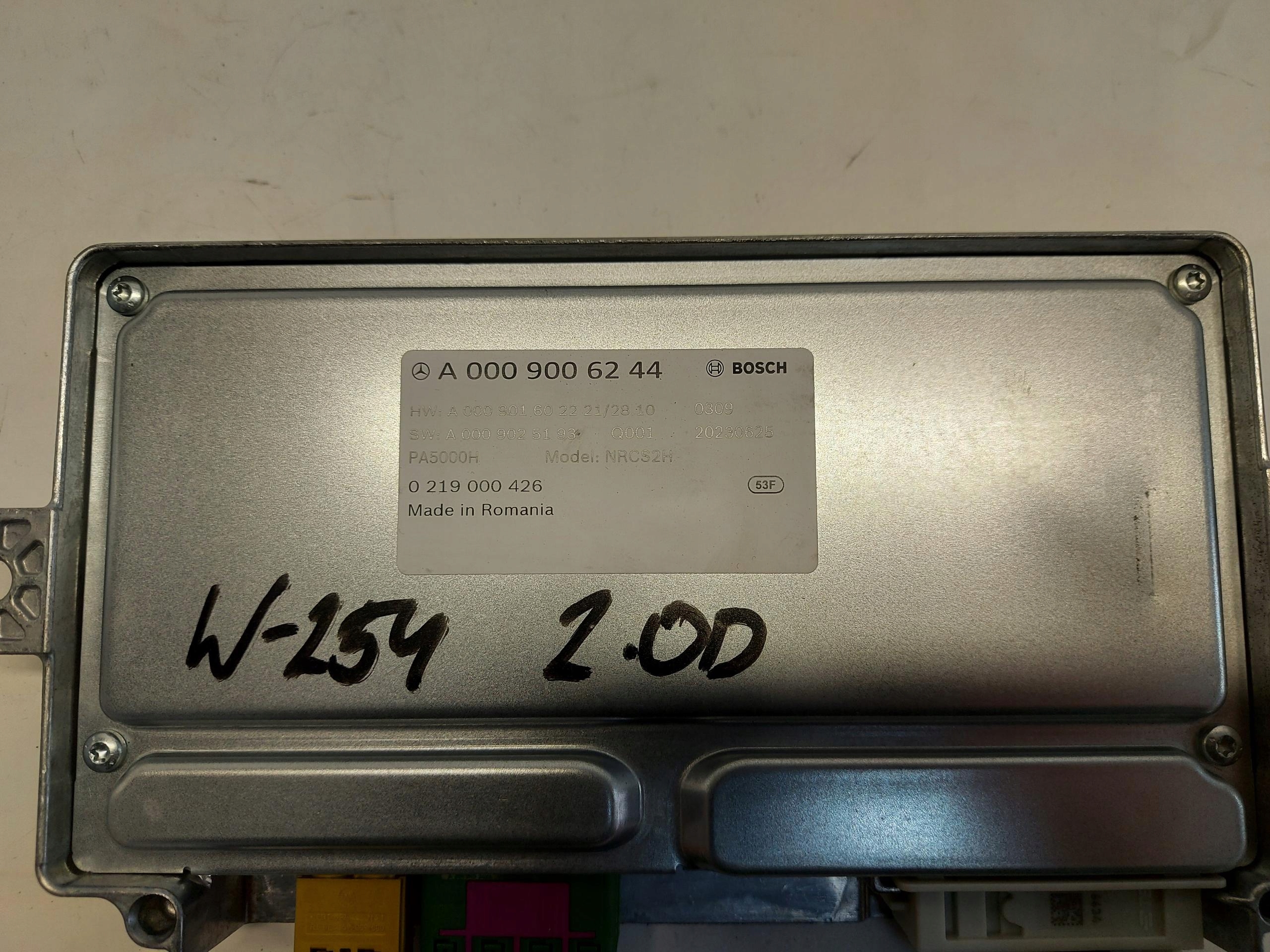 Mercedes W254 GLC 220d module control unit KAMERY A0009006244