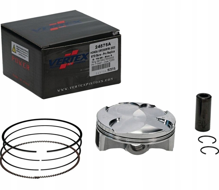Vertex Piest Honda Crf 250R/RX '22-'25 (13,8:1) (78.98 MM) (std. 0,02 MM) ()